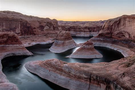 Sunrise at Reflection Canyon : WildernessBackpacking