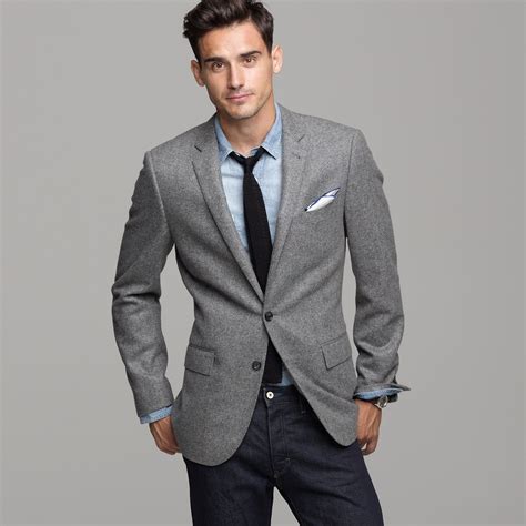 J.crew Cashmere Sportcoat in Ludlow Fit in Gray for Men | Lyst