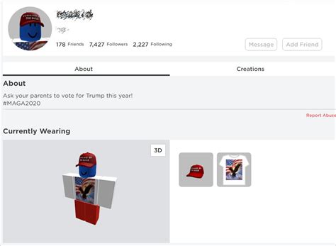 Thousands of Roblox accounts hacked in support of Trump reelection