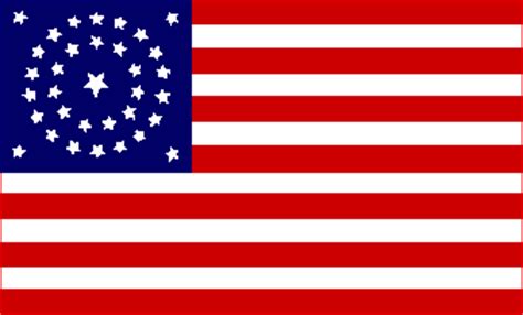 34 Star Flag - (1861-1863) (U.S.)