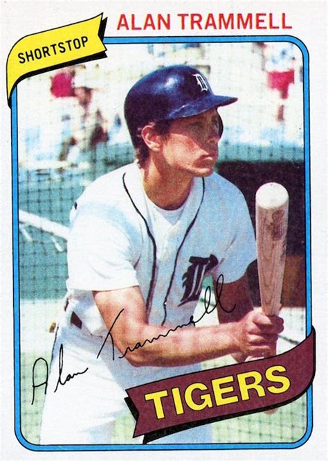 10 Great Alan Trammell Baseball Cards Every Serious Collector Should ...