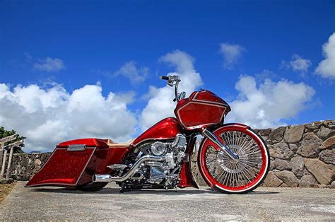 Lowrider Chopper Motorcycle