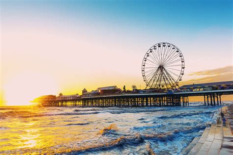 Central Pier in Blackpool - A Promenade of Family Fun Built Over the Irish Sea - Go Guides