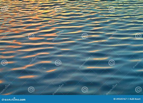 Reflection and the Ripple on the Water Stock Image - Image of dream ...