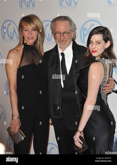 LOS ANGELES, CA. January 21, 2012: Steven Spielberg & wife Kate Capshaw ...