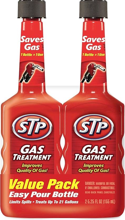 Amazon.com: STP Gas Treatment (5.25 Fluid Ounces) (Case of 6), 78578-6PK: Automotive