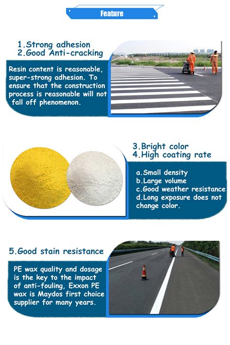 Road Marking Paint Fast Drying Thermoplastic Traffic Paint