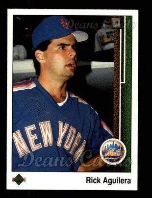 1989 Upper Deck # 563 Rick Aguilera New York Mets (Baseball Card) Dean ...