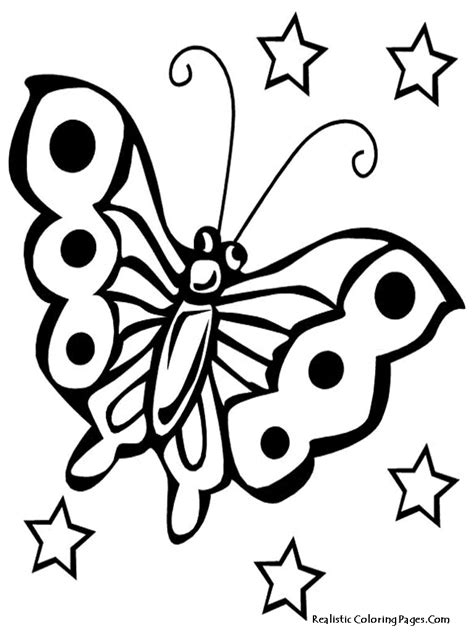 Realistic Butterfly Coloring Pages | Realistic Coloring Pages