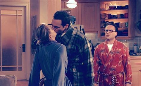 Sheldon kisses Penny - Penny Photo (39468534) - Fanpop