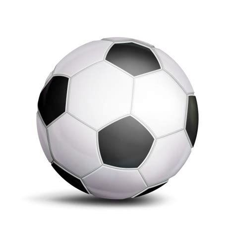 Football Soccer Ball Vector Hd PNG Images, Football Ball Vector Sport Game Symbol Realistic ...