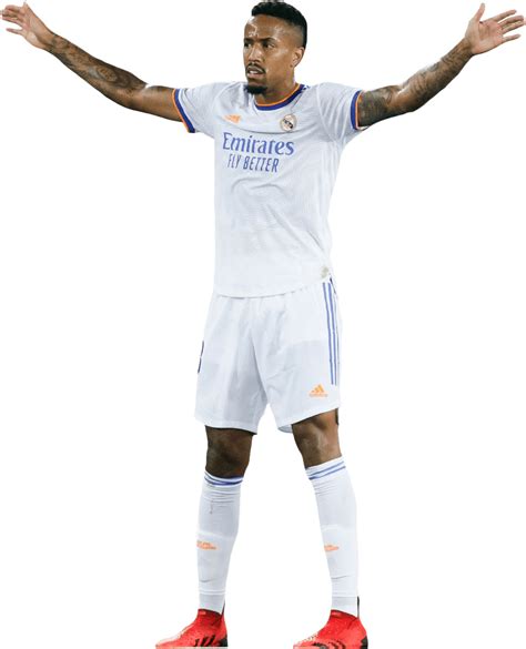 Eder Militão Real Madrid football render - FootyRenders