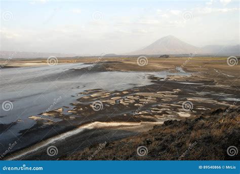 Ol Doinyo Lengai Volcano and Lake Natron, Great Rift Valley, Tanzania ...