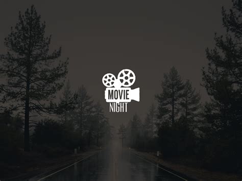 MOVIENIGHT logo concept [2] by Oleksandr Sherenkov on Dribbble