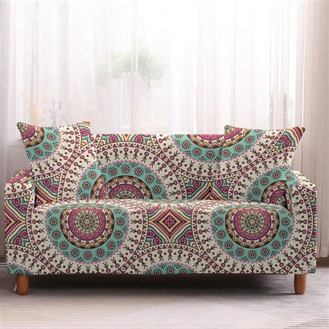 Bohemia Pattern Slipcovers For Sofa Couches Sectional Couch ...