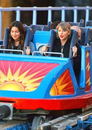 Taylor Swift and Lily Aldridge at Disneyland in Anaheim | GotCeleb