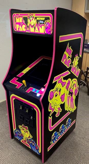 MS. PAC MAN BLACK – LIMITED EDITION – FULL SIZE ARCADE- FREE USA ...