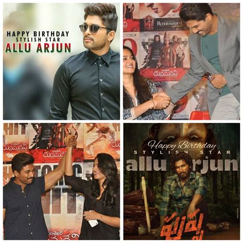 Happy Birthday Allu Arjun | Actor photo, Happy birthday, Birthday wishes