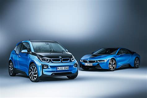 Protonic Blue BMW i3 (h/t Photoshop & BMW) & Midnight Blue i3