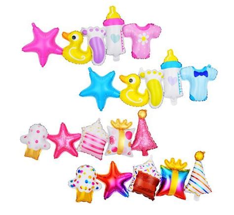 Baby Shower Mylar balloon Gender Reveal Helium balloons Party Decoration | Mylar balloons, Party ...