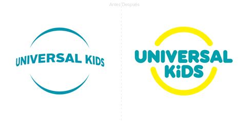 Nuevo logotipo de Universal Kids channel más cercano a su público meta