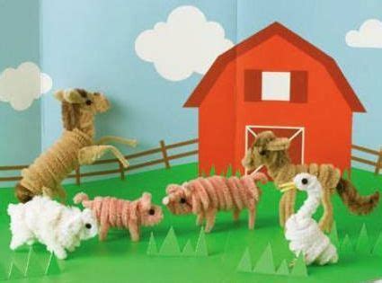 Martha Stewart Crafts - Pipe Cleaner Farm Animals Kit, BRAND NEW Pipe Cleaner Projects, Pipe ...