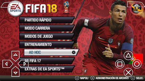 FIFA 18 MOBILE MOD WORLD RUSSIA 2018 PPSSPP