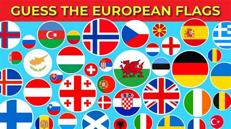 European Flag Quiz: Guess ALL the country flags In Europe - YouTube