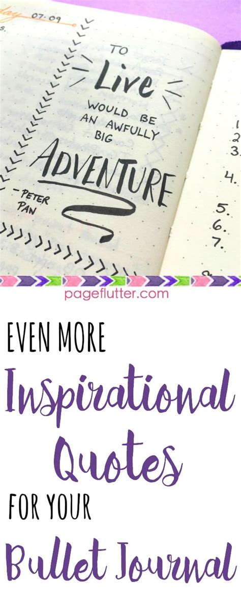 More Inspirational Quotes for your Bullet Journal | Page Flutter