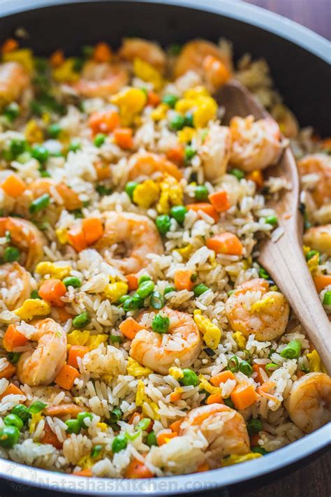 Shrimp Fried Rice is one of my go-to 30-minute meals and my family can't get enough of ...