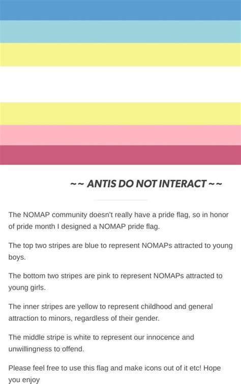 Do 'Minor-Attracted Persons' Use a 'MAPs Pride Flag' To Represent Themselves? | Snopes.com