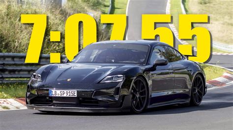 New Porsche Taycan Crushes Tesla Model S Plaid’s Nurburgring Lap Time By 18 Seconds | Carscoops