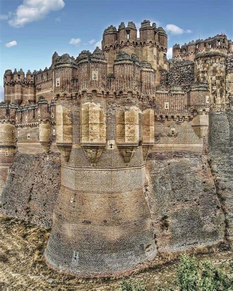 Castillo de Coca (Castle of Coca) - Central Spain. : r/europe