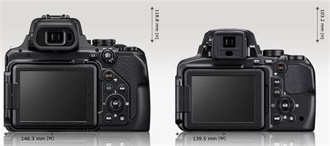 Nikon Coolpix P1000 vs. Nikon Coolpix P900 specifications comparison - Nikon Rumors