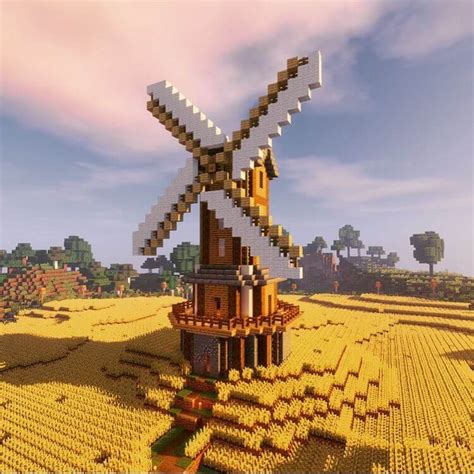 25 Minecraft Windmill Builds To Impress Your Friends - Mom's Got the Stuff