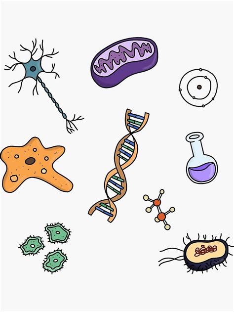 Biology Sticker by dearllibra | Science stickers, Cute biology stickers, Biology art