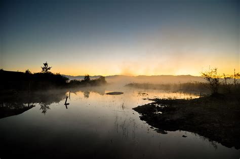 Inle Lake Sunrise | Sunrise from the boat dock of the Pristi… | Flickr