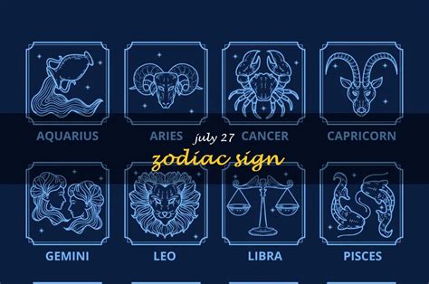 Find Out What Your July 27 Zodiac Sign Means For You! | ShunSpirit