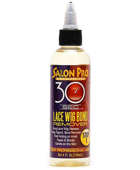 lace glue and remover | Salon Pro 30 Sec Lace Wig Bond Remover - PakCosmetics