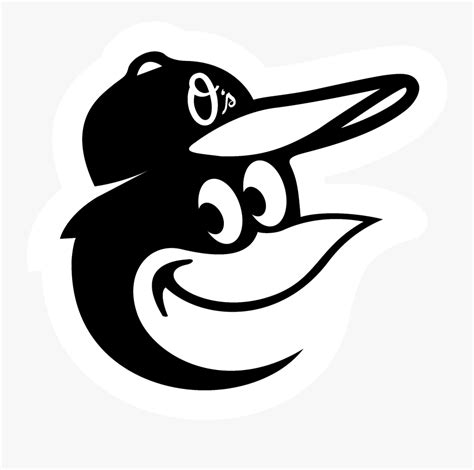 Orioles Logo Png - Baltimore Orioles Black And White , Free Transparent ...