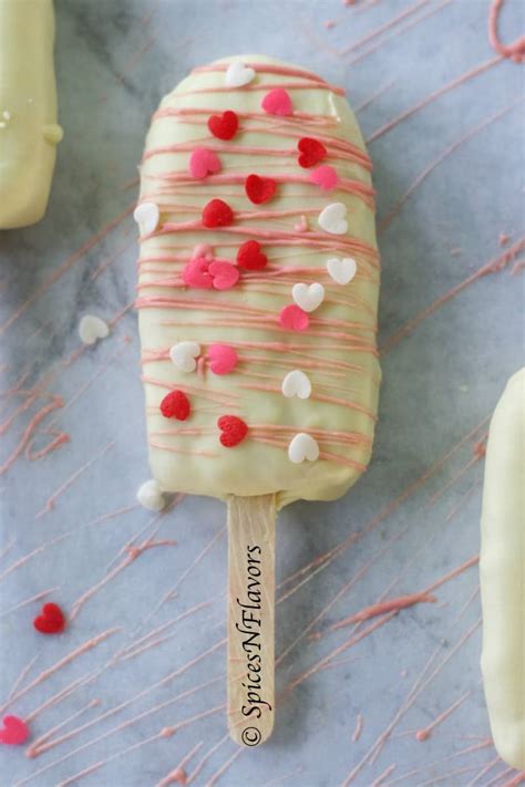 Cake Popsicles (Step by Step Tutorial) - Spices N Flavors