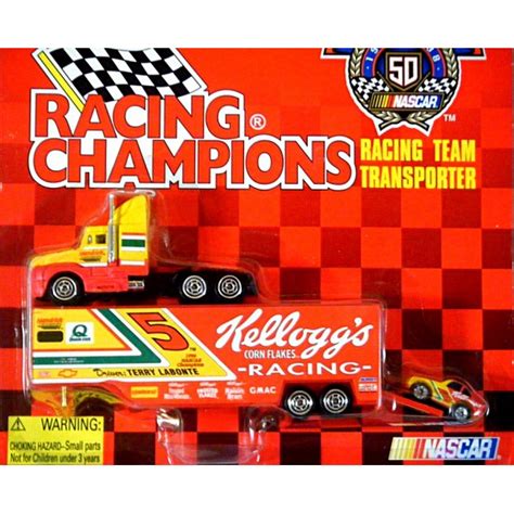 Racing Champions - NASCAR - Terry Labonte Kelloggs Hendrick Transporter ...