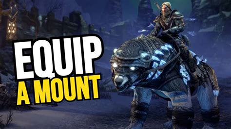 How To Equip A Mount In ESO - Hack the Minotaur