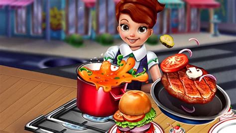 Cooking Fast: Hot Dogs and Burgers Craze Game on Round Games