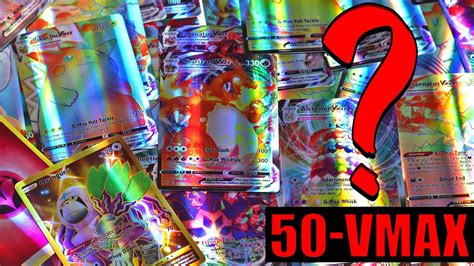 50 Vmax Pokemon Cards Opening - Fake Pokemon Cards from Aliexpress - YouTube