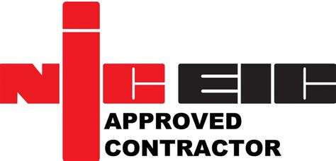 We Are An NICEIC Approved Electrical Contractor