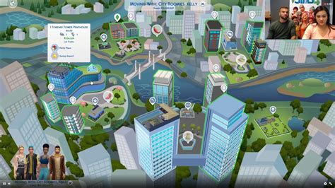 The Sims 4 City Living: San Myshuno World Map