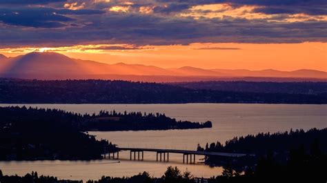 Lake Washington at Sunset - My Mercer Island My Mercer Island