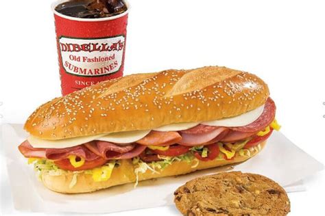 DiBella's Subs Menu & Prices (November 2024)