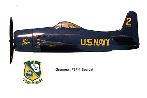 Grumman F8f Bearcat - Blue Angels Profile Carry-all Pouch for Sale by ...